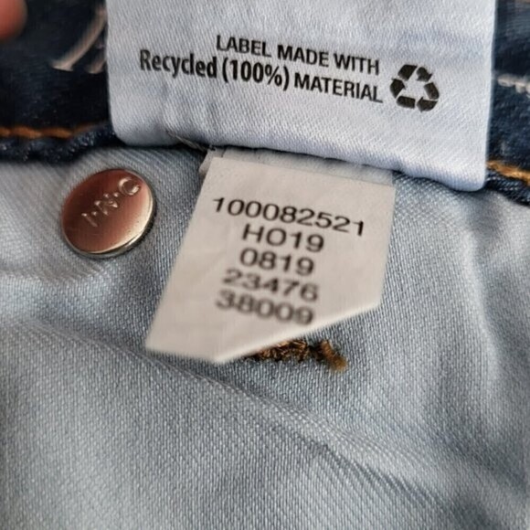 Inc Embellished Skinny Tapered Leg Ankle Jean 14W - Picture 12 of 14